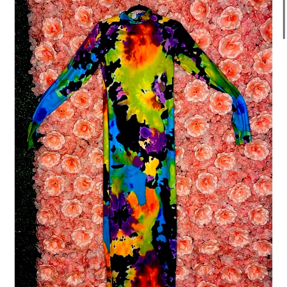 Midnight skittles dress
